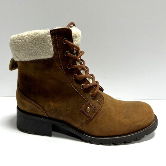 Clarks Womens Orinoco Dusk Boot Brown Size 7.5M - Picture 1 of 6